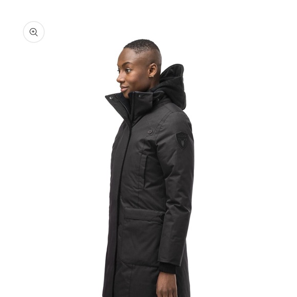 Nobis Women’s Meredith Black Parka size M - Picture 14 of 16